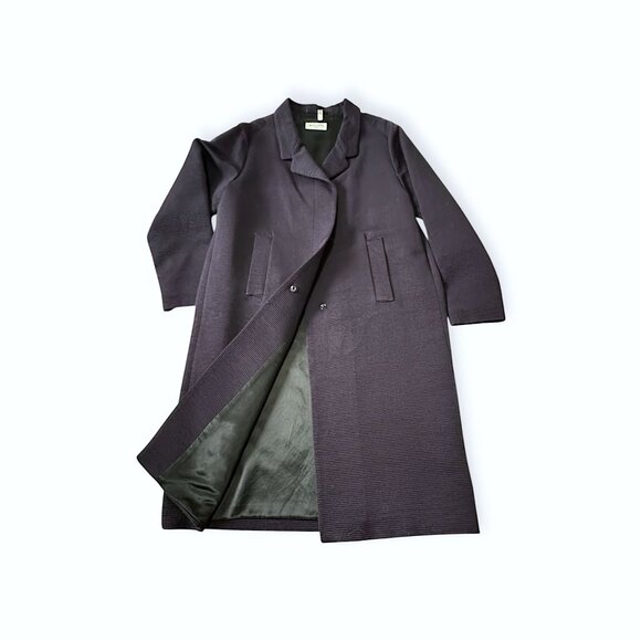 Dries Van Noten Textured Rib Cotton Coat Large - Picture 6 of 15